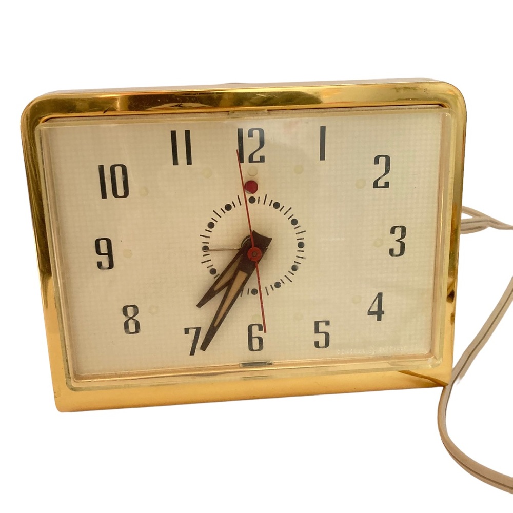 Vintage GE Electric Alarm Clock